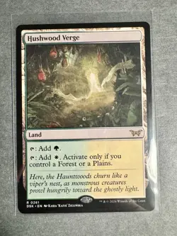 Hushwood Verge Duskmourn: House of Horror Regular NM R 0261 - Image 1