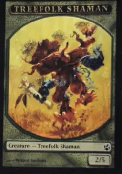 Treefolk Shaman Token - Morningtide: #3, Magic: The Gathering Nm R127 - Image 1