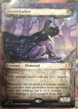 MOONSHADOW!!! (0313) (Showcase) Lorwyn Eclipsed Regular NEW PACK TO SLEEVE!!! - Image 1