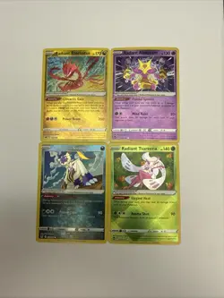 Pokemon Radiant Alakazam, Eternatus, Tsareena, Sneasler - Lot Of 4 059/195 - Image 1
