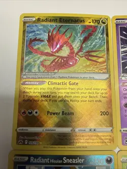 Pokemon Radiant Alakazam, Eternatus, Tsareena, Sneasler - Lot Of 4 059/195 - Image 2