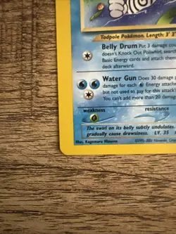 Pokemon Vintage TCG Card - Neo Discovery 44/75 - POLIWHIRL - PRINT ERROR - MINT - Image 5