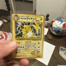 Lt. Surge's Raichu 11/132 Gym Challenge Holo Pokemon Card TCG MP - Image 1
