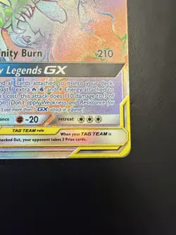 Pokemon Card Moltres & Zapdos & Articuno GX 69/68 Hidden Fates Secret Rare NM - Image 3