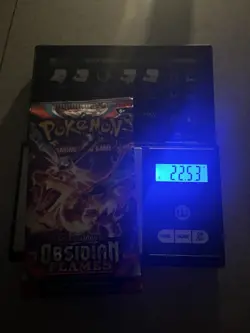VERY HEAVY! 22.53 Gram Obsidian Flames Pokemon TCG Factory Sealed Booster Pack! - Image 1
