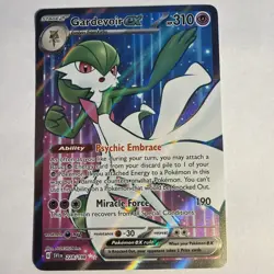 Pokemon TCG: Gardevoir EX TCG Card 228/198 Scarlet & Violet Base Full Art - Image 1