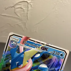 Greninja GX 24/131 Forbidden Light Ultra Rare Holo Pokemon Card *see pictures* - Image 5