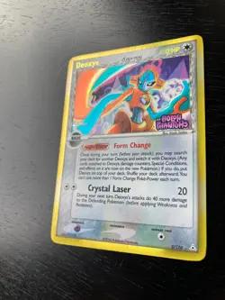 Pokemon Holon Phantoms RARE Holo Stampe Deoxys 5/110 Excellent/ Near-Mint Cond - Image 2