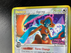 Pokemon Holon Phantoms RARE Holo Stampe Deoxys 5/110 Excellent/ Near-Mint Cond - Image 5
