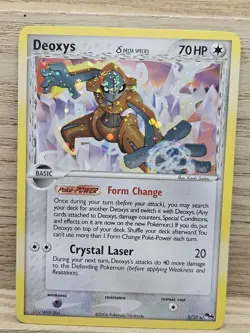 Deoxys Delta Species 2/17 POP Series 4 Swirl Holofoil 2006 Pokemon Card TCG (59) - Image 1