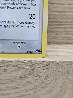 Deoxys Delta Species 2/17 POP Series 4 Swirl Holofoil 2006 Pokemon Card TCG (59) - Image 4