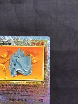 Pokemon Cards: Legendary Collection Reverse Holo: Rhyhorn 90/110 - Image 5