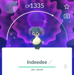 #0876 Shiny Indeedee (Servol) Pokemon Go [30 day trade] - Image 1