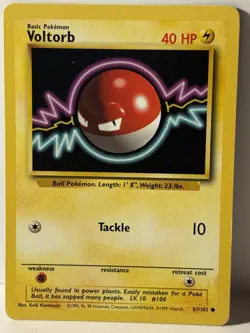 Voltorb 067/102 Base Set NM Pokemon Fast Shipping - Image 1