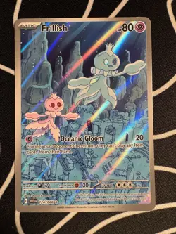 Pokemon White Flare Frillish 126/086 Illustration Rare NM Pack Fresh - Image 1