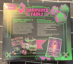 Pokemon Scarlet & Violet Shrouded Fable Pokemon Center Exclusive ETB Sealed New - Image 3