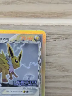 Jolteon Holo Pokemon Card TCG Card EX Stamped Delta Species 7/113 - Image 5
