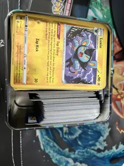 Pokemon Bulk Lot Full Tin of Random Goodies, Holo/Reverse Holo, New and Old Sets - Image 4