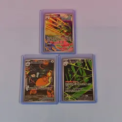 POKEMON LOT DESTINED RIVALS SPINSIDIAS RATTIKARL HYDRAPFEL FULL ART GER EN - Image 1