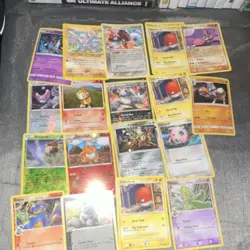Pokemon TCG Pokemon Card Lot - Gligar, Ledian, Voltorb - 18 Cards - Image 1