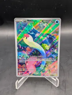 Wiglett Scarlet and Violet Base Set Pokemon TCG Card 206/198 NM Condition - Image 1
