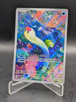 Wiglett Scarlet and Violet Base Set Pokemon TCG Card 206/198 NM Condition - Image 2