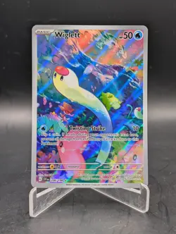 Wiglett Scarlet and Violet Base Set Pokemon TCG Card 206/198 NM Condition - Image 3