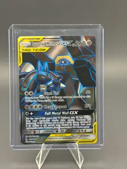 Lucario & Melmetal GX Pokemon Unbroken Bonds 203 Ultra Rare Near Mint - Image 1