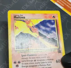 Pokemon Moltres Articuno & Zapdos 21-22-23 Black Star Promo Italiano Non Holo - Image 4