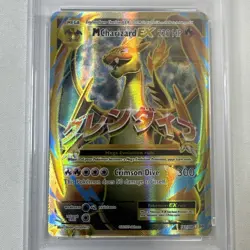 2016 POKEMON XY EVOLUTIONS #101 FULL ART/M CHARIZARD EX PSA 10 - Image 2