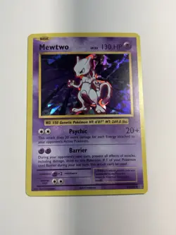 Mewtwo XY Evolutions Cracked Ice Holo Pokemon Card 51/108 - Image 1
