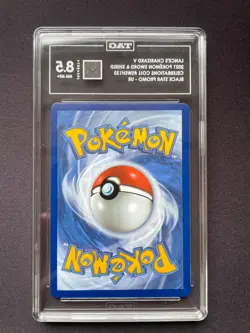 Lance's Charizard V SWSH133 Celebrations Promo Pokemon Card TAG 8.5 - Image 2