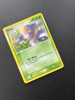 Pokemon Card EX Team Rocket Returns Reverse Holo Ekans 55/109 Stamped - Image 3