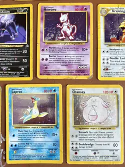 10 HP/Damaged Early Bulk Job Lot of Pokemon Cards Incl. WOTC Vintage Base Set - Image 5