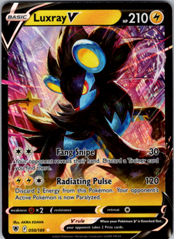 2022 Sword & Shield - Astral Radiance Luxray V #050/189 - Image 1