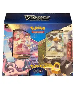 Pokemon Go V Battle Deck Bundle Mewtwo & Melmetal Sealed NEW 820650850493 - Image 1