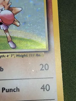 Hitmonchan - 7/102 - Holo Rare - Unlimited Edition WOTC Pokemon Base Set - Image 5