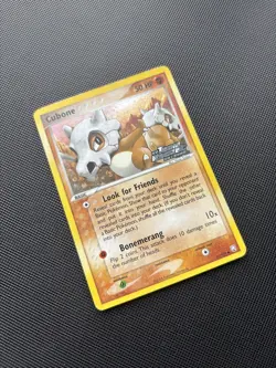 Pokemon Card EX Team Rocket Returns Reverse Holo Cubone 51/109 Stamped - Image 4