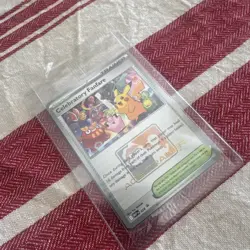 Pokemon Celebratory Fanfare Trainer-Stadium Promo Card Ace Trainer 2025 - Image 2