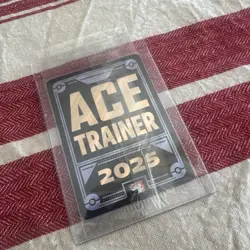 Pokemon Celebratory Fanfare Trainer-Stadium Promo Card Ace Trainer 2025 - Image 3