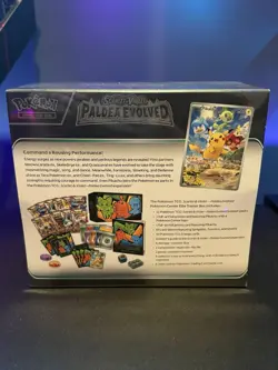 Pokemon: Paldea Evolved Pokemon Center Exclusive Elite Trainer Box [SEALED] - Image 3