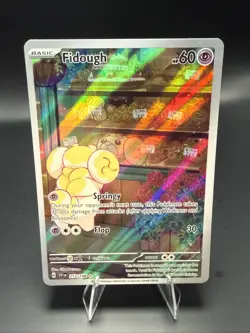 Pokemon Fidough Illustration Rare 213/198 SV01: Scarlet & Violet Base Set Holo A - Image 2