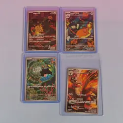 POKEMON LOT DESTINED RIVALS MEOWTH RADICATE BLAZIKEN CLAMPERL FULL ART KOREAN JP - Image 1