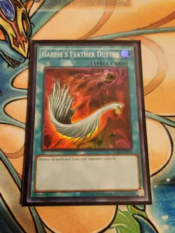 Yu-gi-oh! Harpie's Feather Duster EGS1-EN022 Super Rare VLP - Image 1