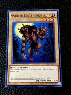 Gazelle The King Of Mythical Beasts MRD-EN124 Yugioh 25th Edition (New) - Image 1