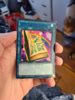Yugioh Toon Table of Contents LDS1-EN069 1st Ultra Rare (BLUE) - Image 1