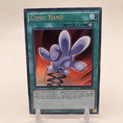 Yugioh Comic Hand DRL2-EN026 Secret Rare 1st Edition NM - Image 1