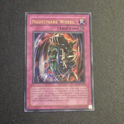 Yu-Gi-Oh TCG Dark Revelation Volume 1 Nightmare Wheel Ultra Rare DR1-ENO55 - Image 1