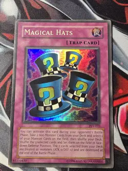 YUGIOH! MAGICAL HATS - PSV-033 SUPER RARE - HP - Image 1
