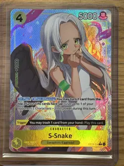 One Piece TCG S-Snake Alternate Art OP13-114 Carrying On His Will - Image 1